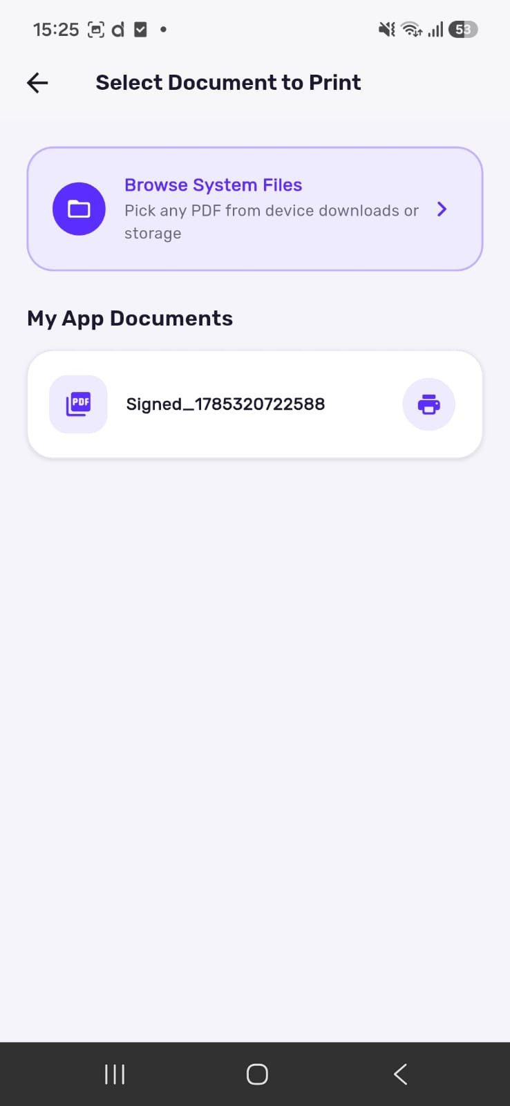 Sign Documents